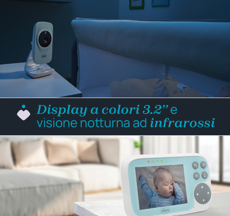 baby monitor start chicco