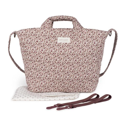 borsa pasito fiori fuxia