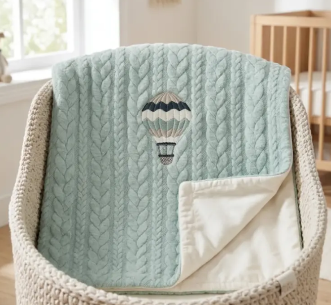 Coperta Treccia Baloon