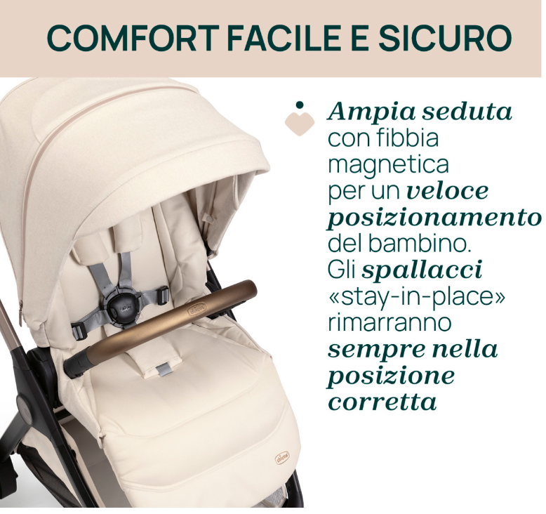Trio Bellagio Gran Comfort con Kory Plus