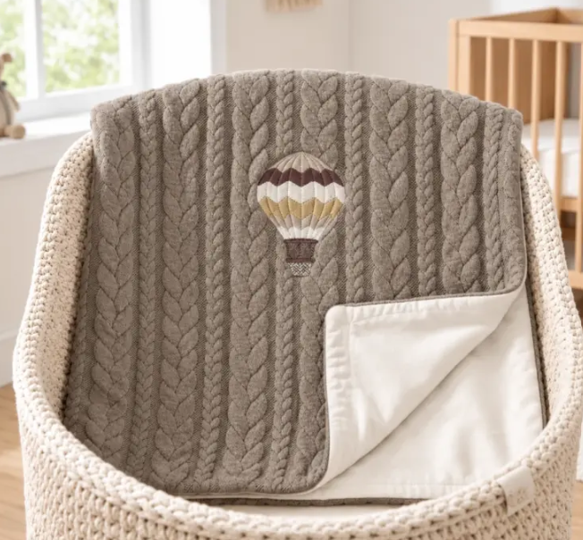Coperta Treccia Baloon