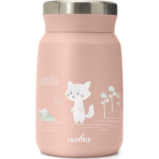 418 - THERMOS NUVITA PORTAPAPPA ROSA