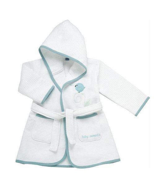 364 accappatoio chicco 12m+ piquet azzurro