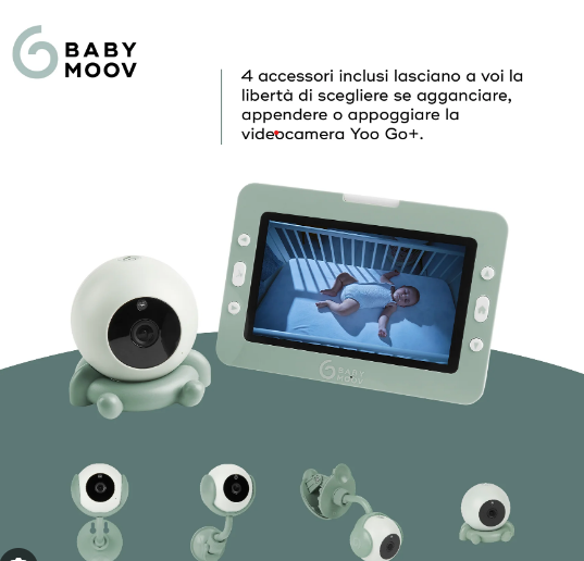 428 BABY MONITOR BABY MOOV VIDEO YOO GO PLUS