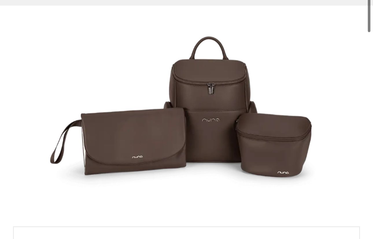 387 borsa nuna essential bag cocoa