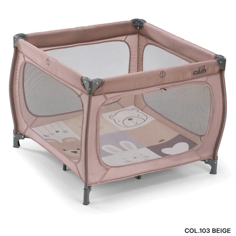 360 box quadrato cam q-box tortora