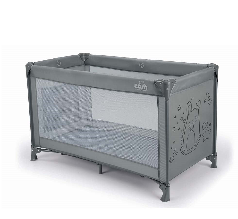 344 culla campo cam sonno 265 grigia