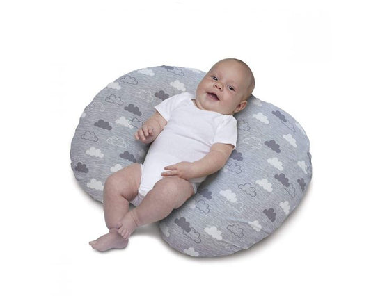 417 - CUSCINO ALLATTAMENTO CHICCO BOPPY CLOUD GRIGIO