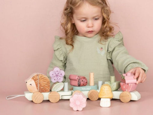 332 gioco little dutch trenino rosa