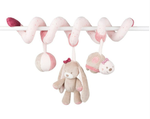 418 - GIOCO NATTOU SPIRALE LITTLE DUTCH ROSA