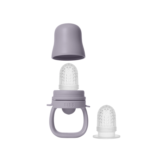 356 CIUCCIO PER ALIMENTI BIBS SILICONE GRIGIO