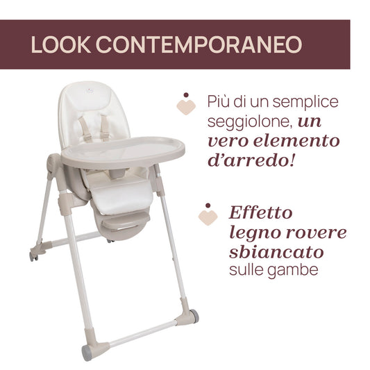 342 seggiolone pappa chicco armonia madreperla