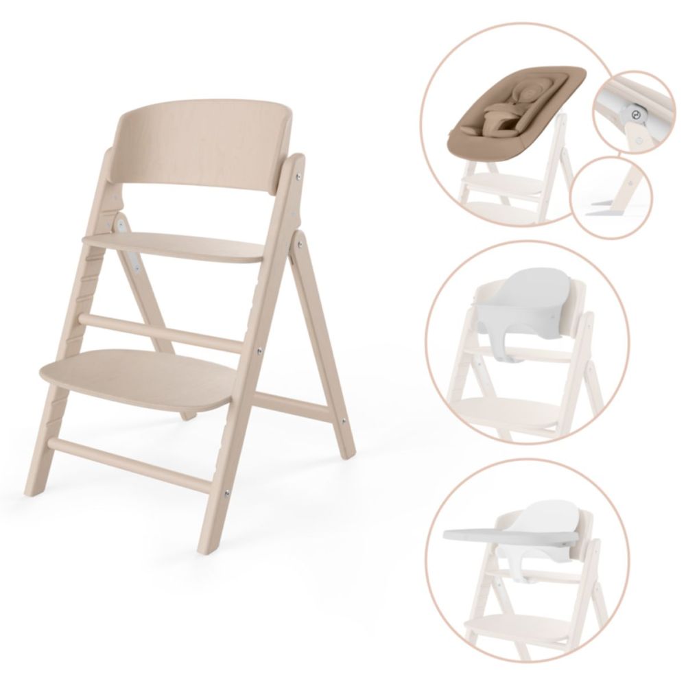 367 seggiolone cybex click & fold all natural 4in1