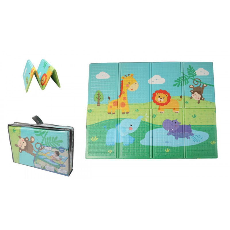 299 - tappeto gioco aziamor puzzle verde