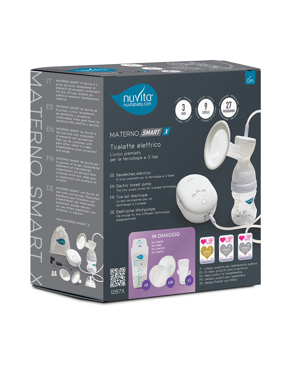 402 - TIRALATTE NUVITA MATERNO SMART ELETTRICO
